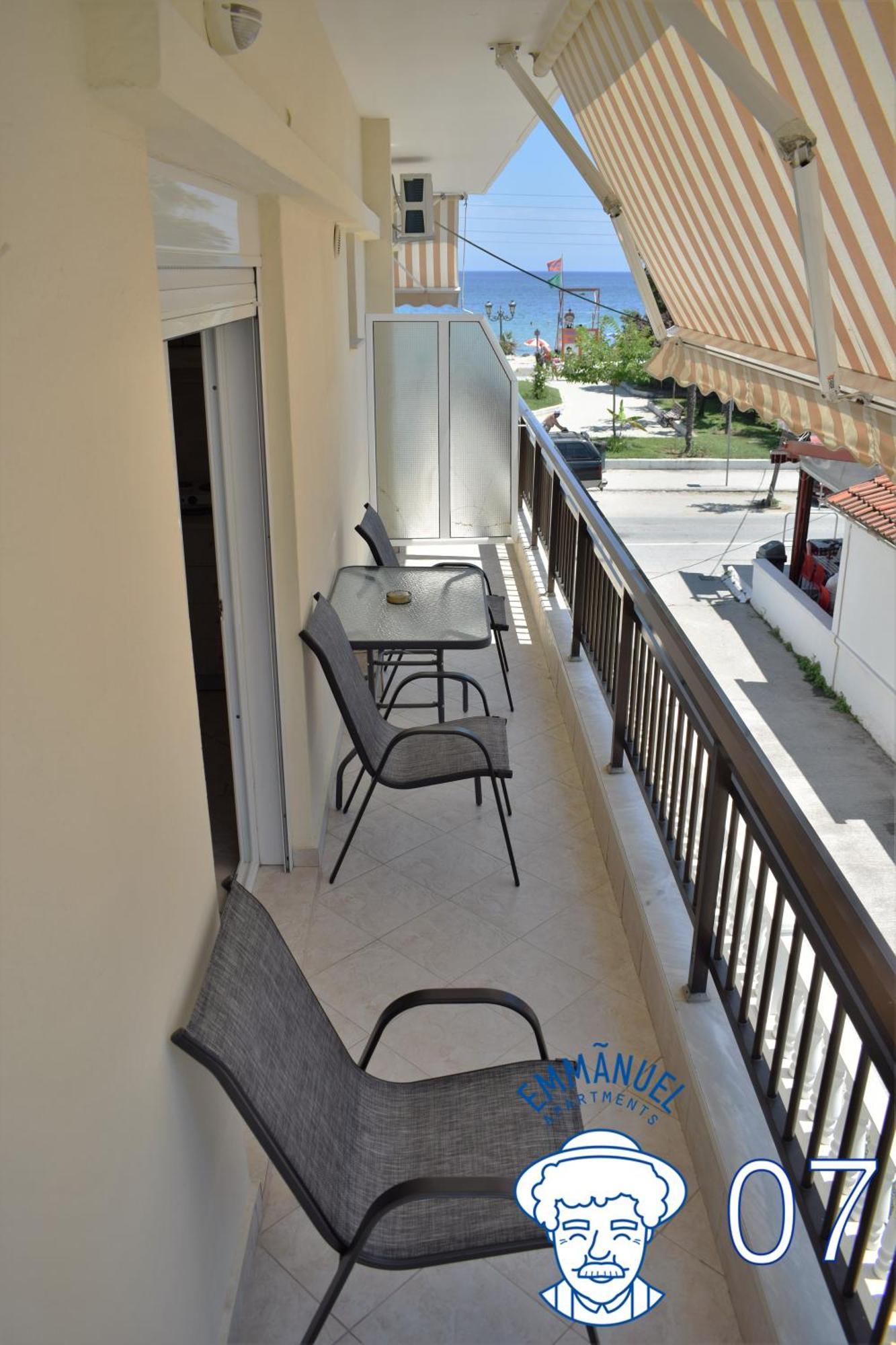 Emmanuel Apartments Paralía エクステリア 写真